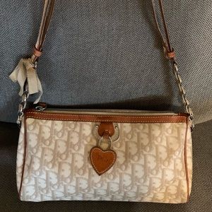 Dior Tan Monogram Vintage Bag